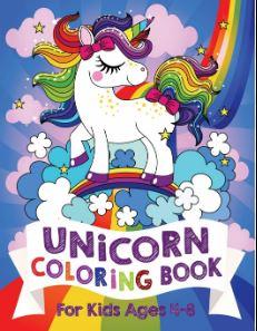 UNICORN COLORING BOOKS (for kids)