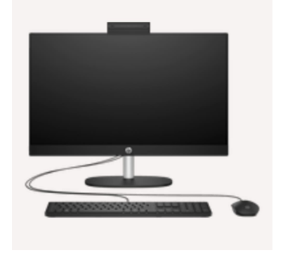 HP AIO PC i5 - 1335U RAM 8GB 512 GB Win 11 PCle Non Touch 24 FHD 11 Pro jet black