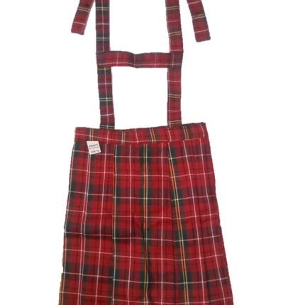 Redish black bedi-checked tunic