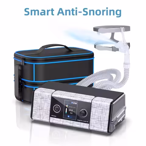 VM-6 Auto CPAP Machine Portable Travel Sleep Apnea Respirator Treat Snoring OSA Ventilator for Home Use Anti-Snoring Solution