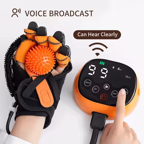 AiQUE Truly Effective Recharge Rehabilitation Hand Robot Glove Finger Exerciser Stroke Hemiplegia Function Recovery Certified