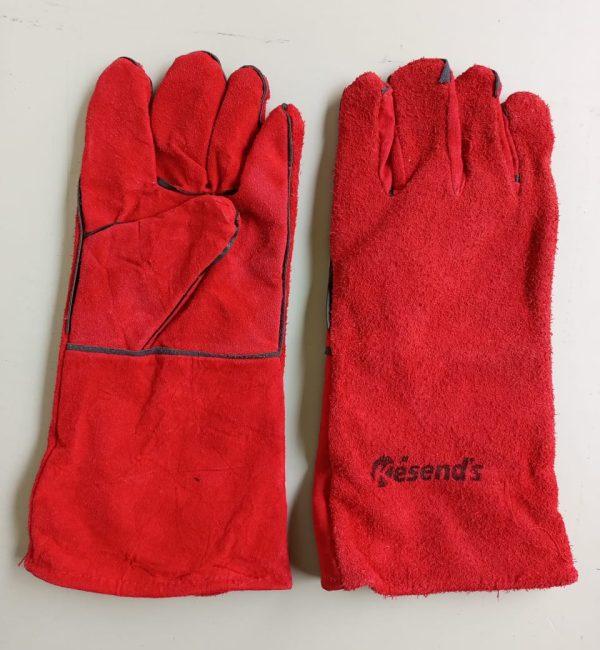 Heavy Duty leather gloves with inner lining