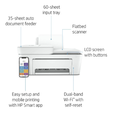 HP DeskJet Plus 4120 All In One Printer