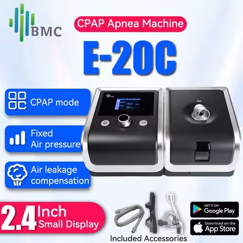 BMC E-20C CPAP Machine Fixed Pressure Apnea Machine With Mask For Anti Snoring Sleep Apnea Quiet Sleep Machine Snoring Solution