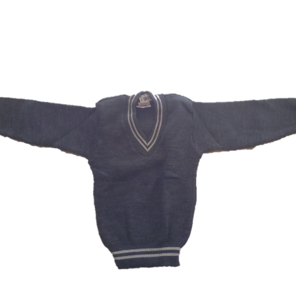 Grey White Sweater