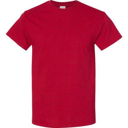 Red Cotton tshirt with ACK Holy Trinity School logo