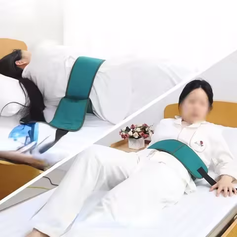 Bed Safety Harness Adjustable Guardrail Belt Wheelchair Seat Patients Restraint Fixing Comfortable Strap Safe Health Care