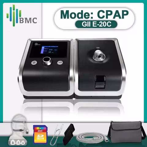 BMC Home Use CPAP Machine E-20C Fixed Pressure Device With Mask and Humidifier For Anti Snoring Sleep Apnea Sleep Aid COPD