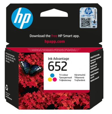 Hp Ink Cartidge 652 Black